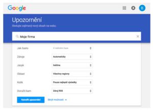 Google alerts