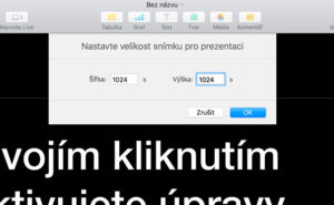 Nastavení velikosti videa